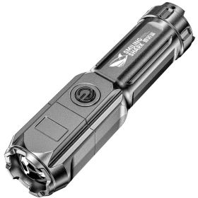 LED Flashlight Adjustable Focus, Adjustable Brightness