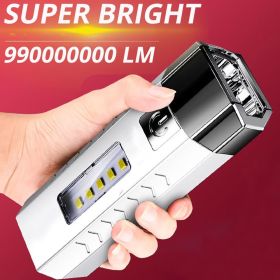 990,000,000LM Ultra Bright Tactical Led Flashlight / Mini Torch with USB Charging Cable