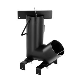 Wood Burning, Carbon Steel, Rocket Stove with Carrying Bag
