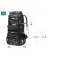 Men's Large Capacity 70L Oxford Cloth Travel Hiking Backpack