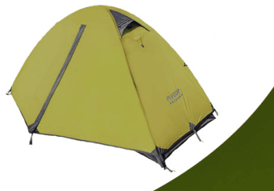 Ultra-light, Open Concept, Tent with Rainproof, Windproof Outer Cover Great for High Mountain Snowfields (Option: Green)