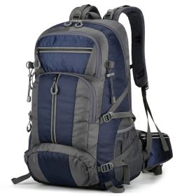 50L  Large Capacity Fishing Backpack (Color: Gray)