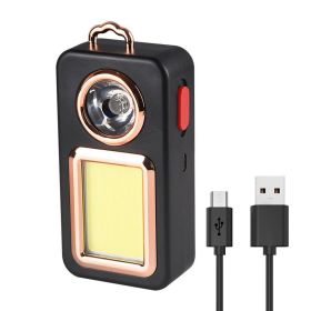 Solar Rechargeable Lantern, Tent Llight (Option: Rose gold)