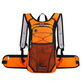 Cross Country Outdoor Hiking Mountaineering Cycling Backpack (Color: Orange)