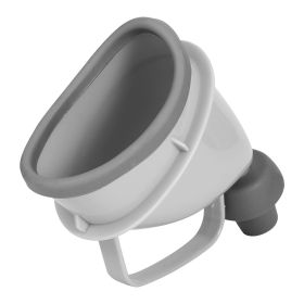 1Pc Unisex Emergency Potty Funnel / Urinal (Option: 1Pc White Grey)