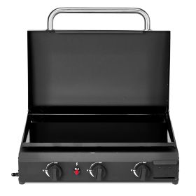 3000 BTU, Black, Tabletop, Gas Griddle (Option: Black)