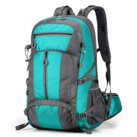 50L  Large Capacity Fishing Backpack (Color: Blue)