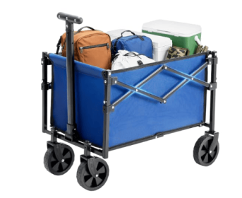 Foldable, Lightweight, Trolleys (Option: Blue)