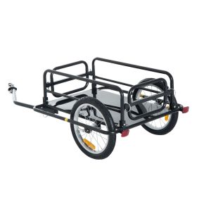 Folding Bicycle Camping Cart / Trailer with Hitch (Option: 10x10x10 mm-10x10x10 mm)