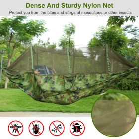 Two Person Hammock, With Mosquito Net (Option: Camouflage)