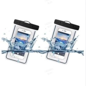 Waterproof Mobile Phone Bag (Option: Black)